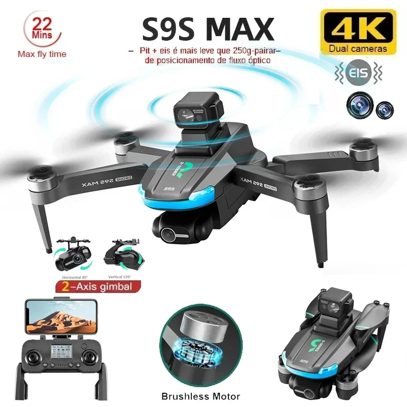 Diy Drone Electronics - NEW S9S MAX MINI Drone 4K