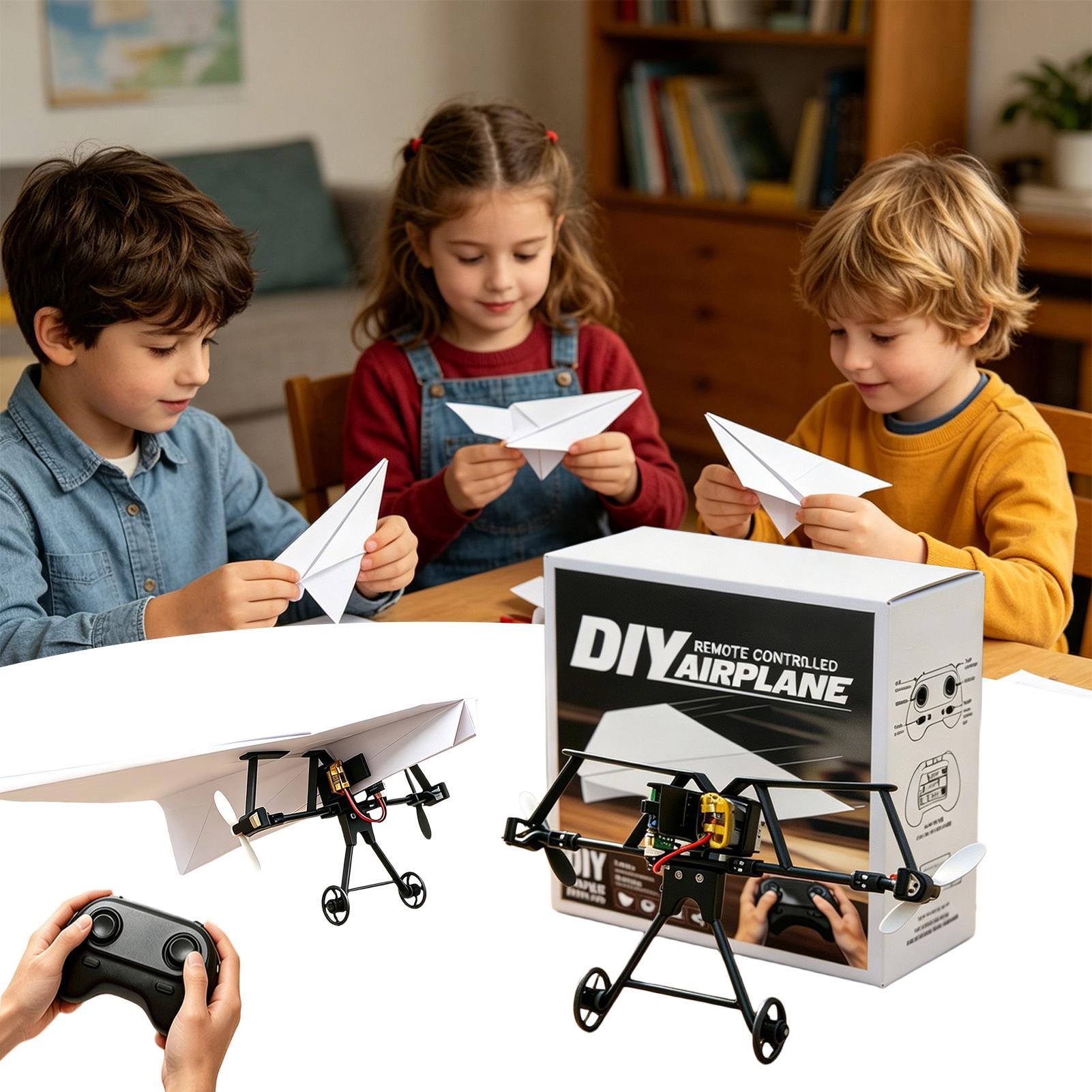 Diy Kit Elektronik - DIY RC Paper Airplane Kit Plane