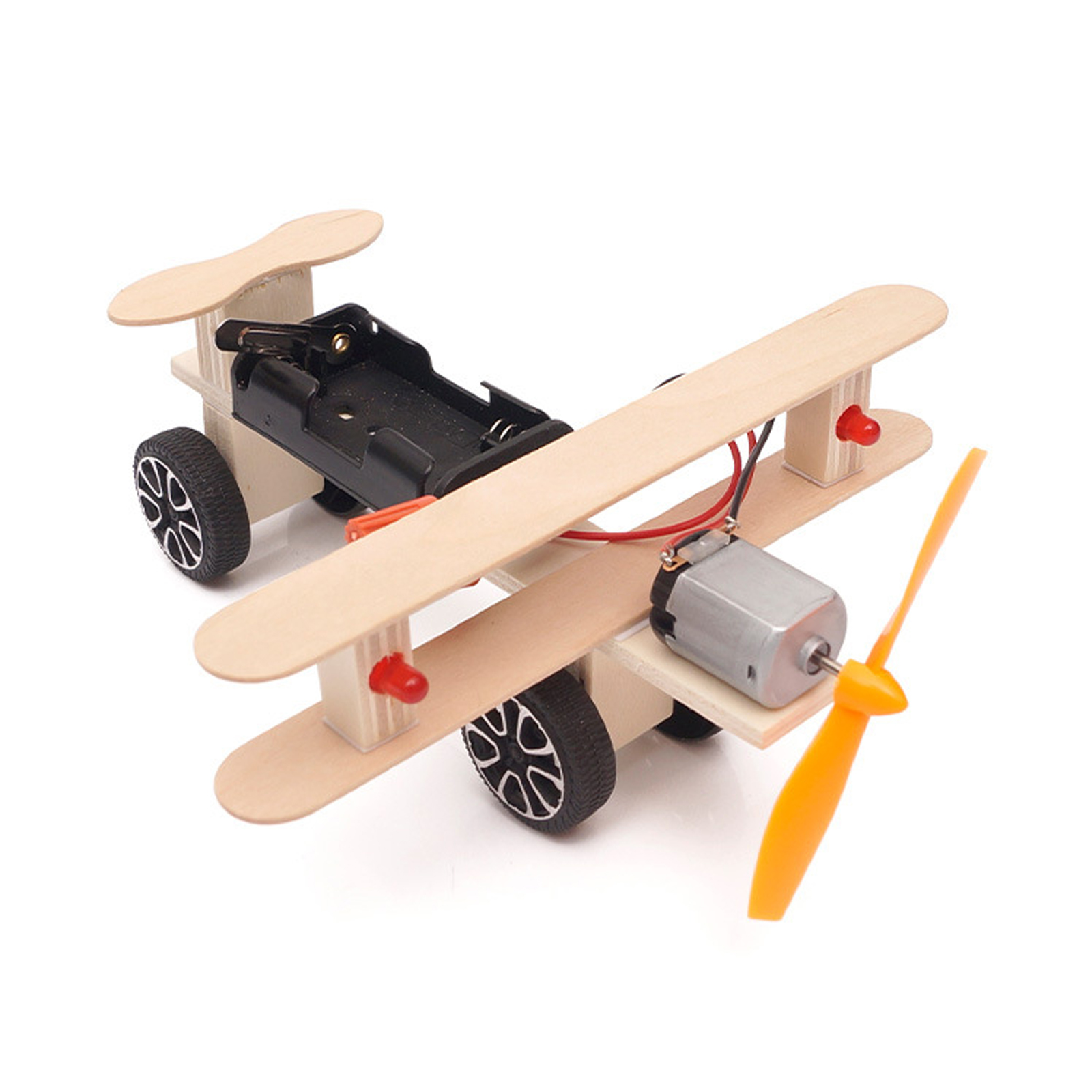Diy Electronics Projects For Kids - DIY Kit Plane Car Science Experiment