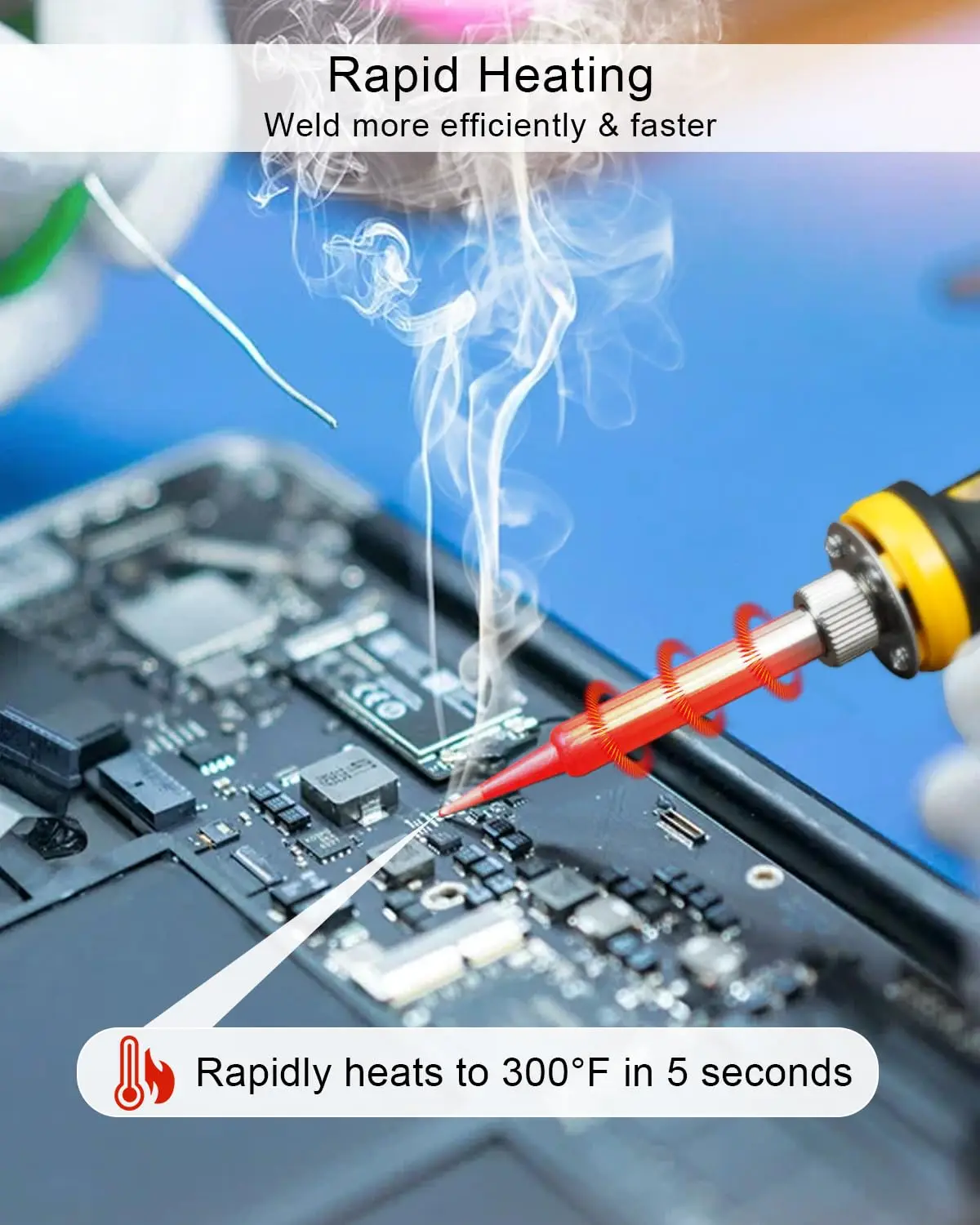 Portable Soldering Iron Kit Co - Diy Electronics Set recension och pris