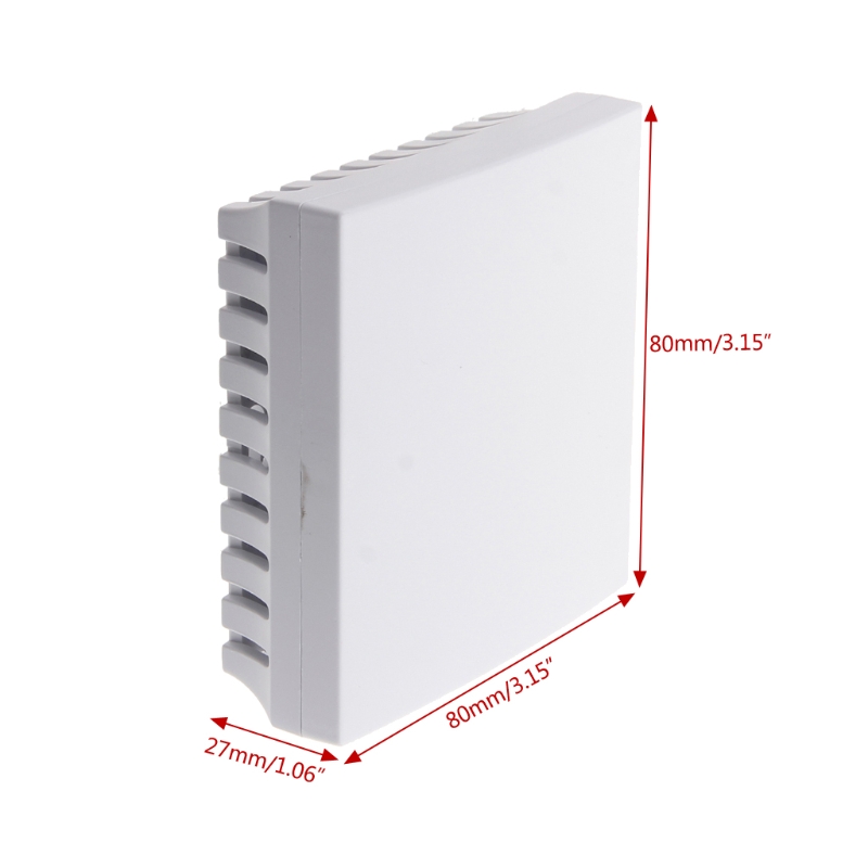 Plastic Junction Box Smoke Sen - Diy Electronics Case recension och pris