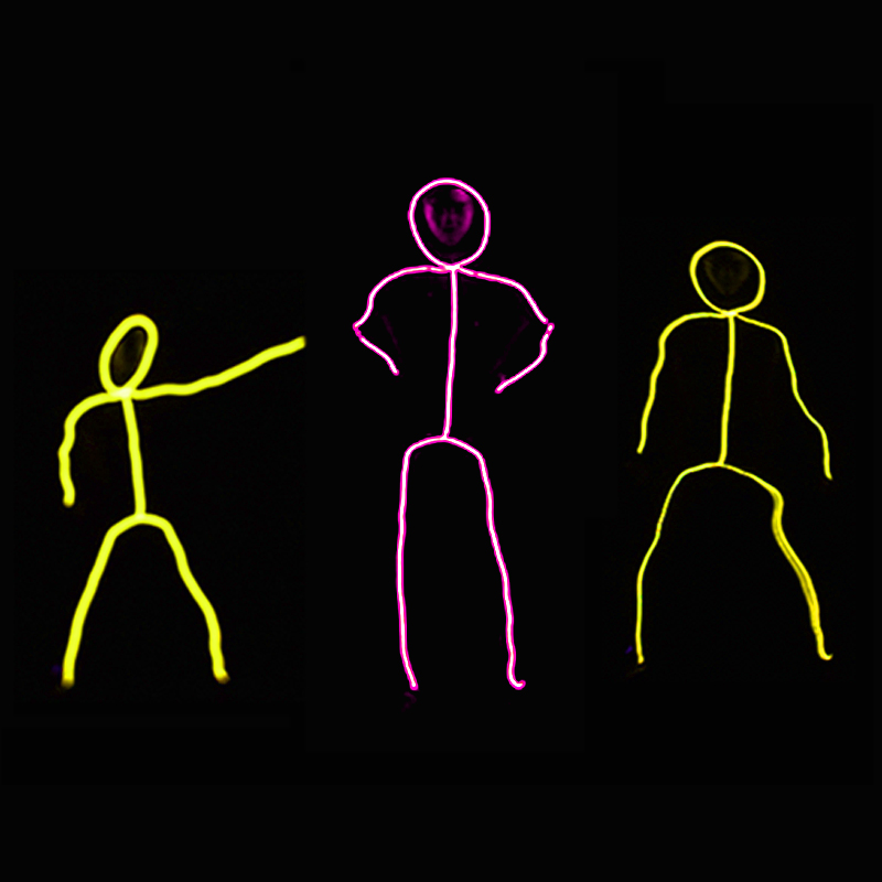 Cosplay Matchstick Men Costume - Diy Electronics Set recension och pris