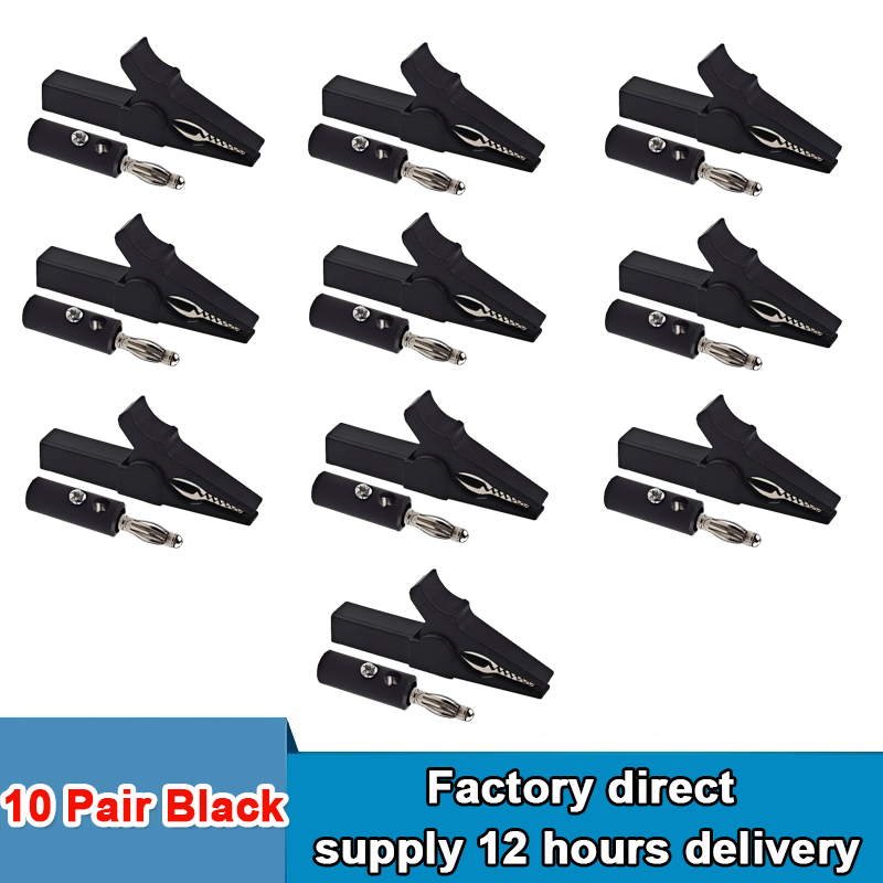 Insulated Alligator Clip with  - Crocodile Clip Set recension och pris