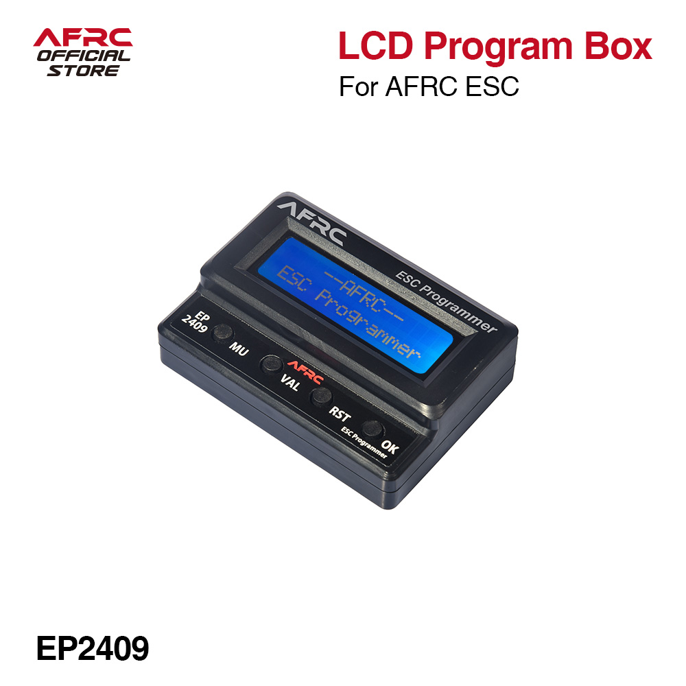 AFRC EP2409 LCD ESC programmer - Diy Electronics Set recension och pris