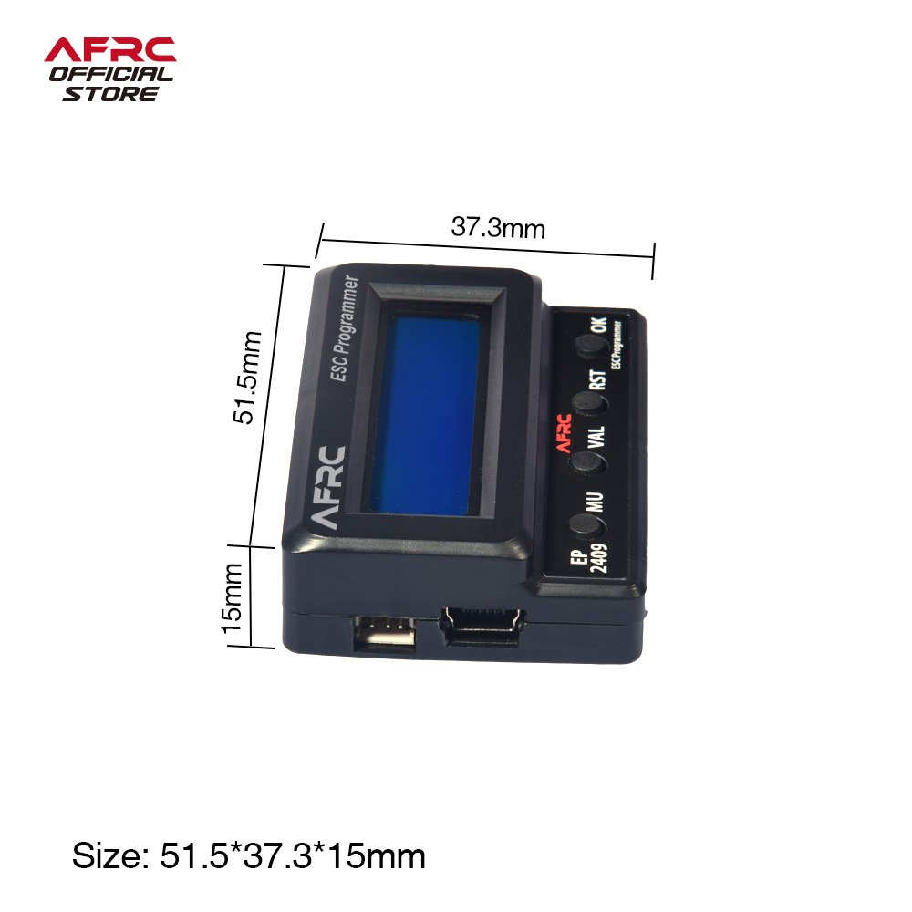AFRC EP2409 LCD ESC programmer - Diy Electronics Set recension och pris