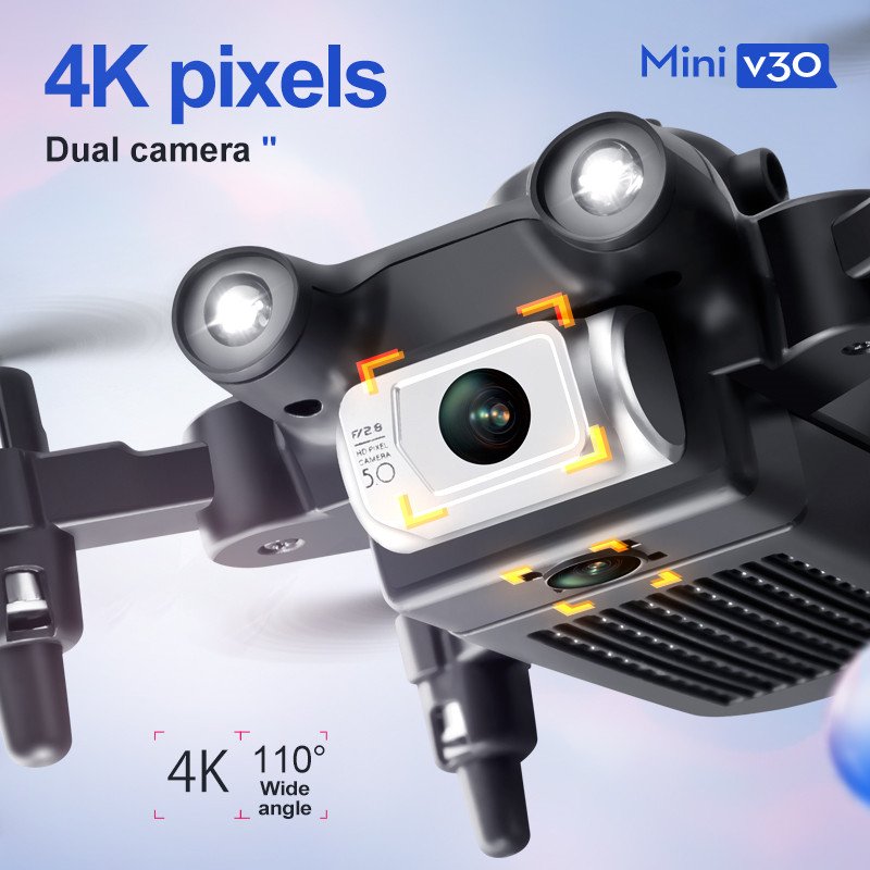 Mini V30 WiFi FPV Drone With 4 - Diy Drone Electronics recension och pris