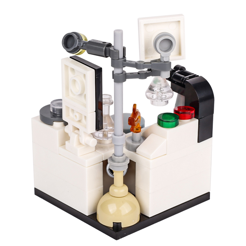 MOC City Laboratory Lab Buildi - Diy Electronics Workbench recension och pris