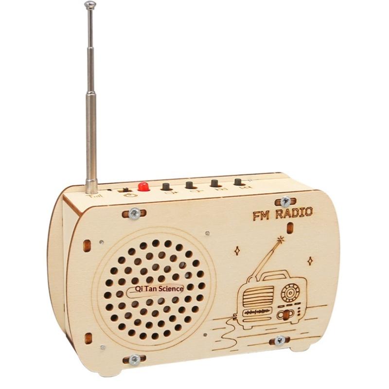 【xxx】DIY Wooden FM Radio Kit V - Diy Electronics Projects For Kids recension och pris