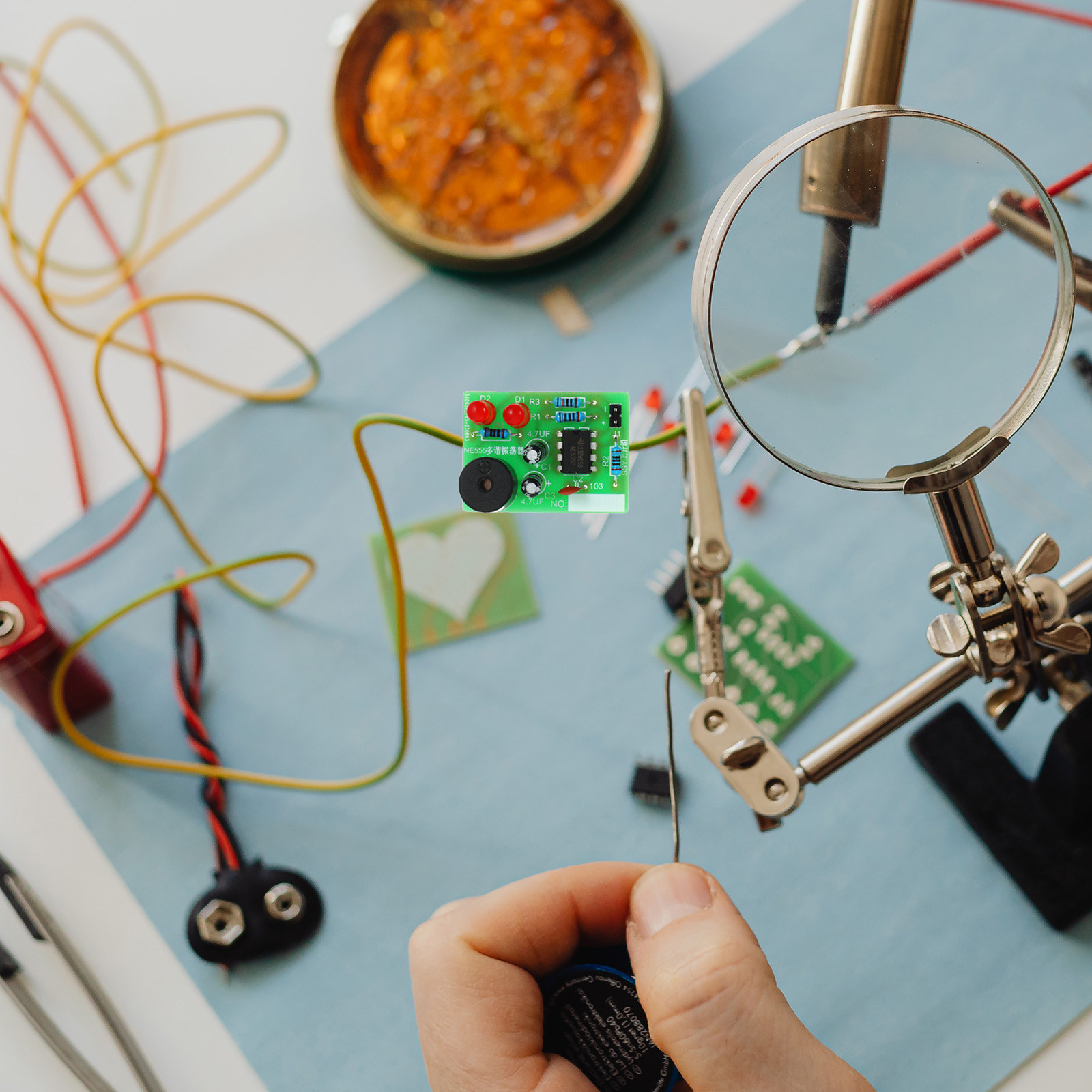 5Set Soldering Training Kit We - Diy Electronics Projects For Beginners recension och pris