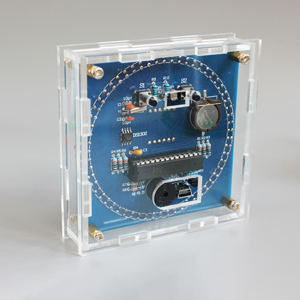 Rotating LED DIY Electronic Cl - Diy Electronics News recension och pris