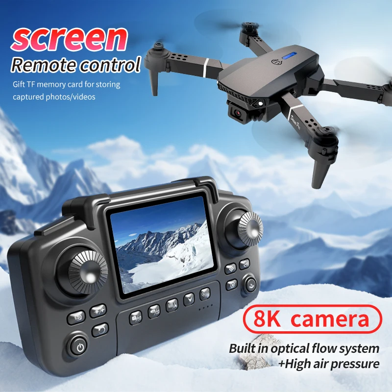 Professional E88 PRO Drone wit - Diy Drone Electronics recension och pris