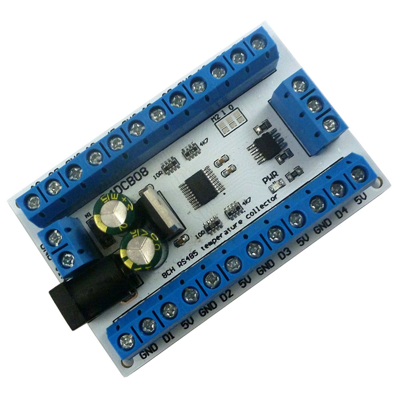 ELETECHSUP 8Ch Ds18b20 Rs485 M - Ds18B20 Temperature Sensor recension och pris