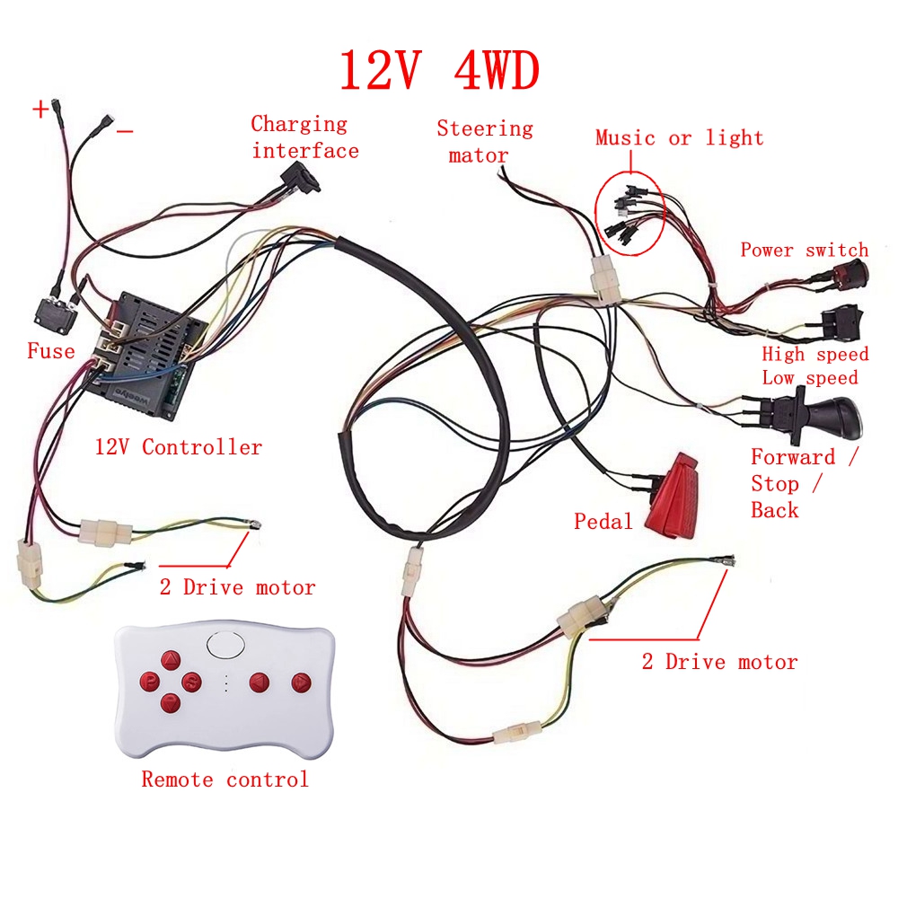 Child electric car DIY modifie - Diy Kit Elektronik recension och pris