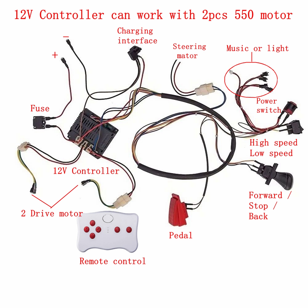 Child electric car DIY modifie - Diy Kit Elektronik recension och pris