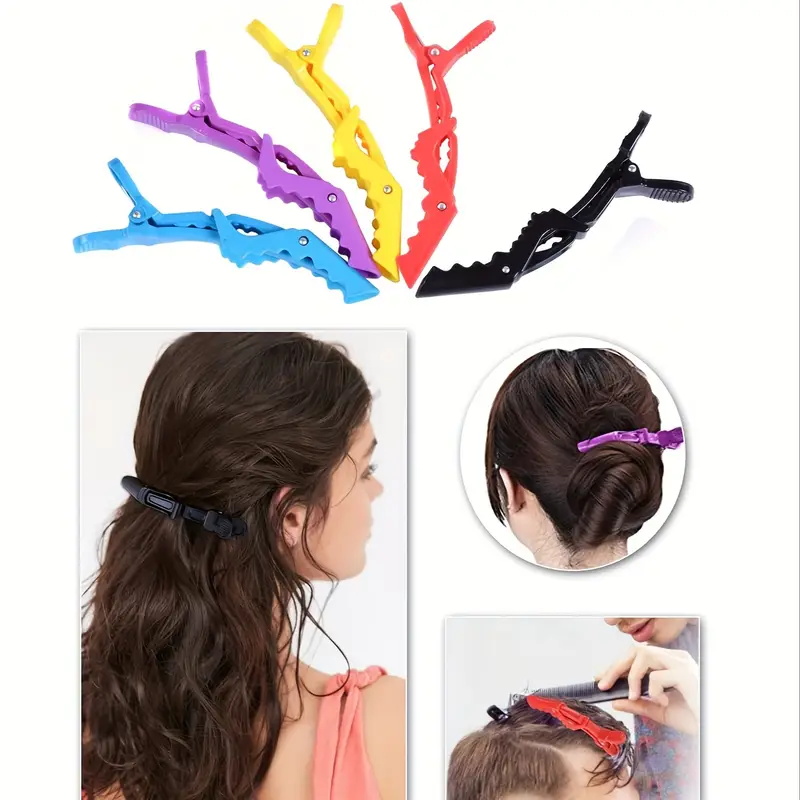 6pcs/Set Crocodile Hair Clips  - Crocodile Clip Set recension och pris