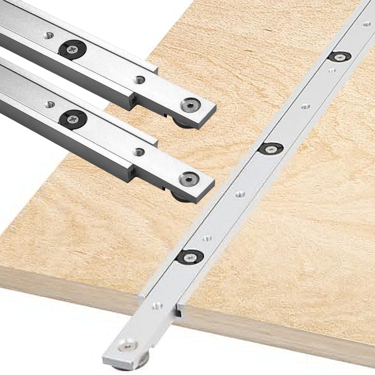 1 Set Aluminium T-Track Slot & - Diy Electronics Workbench recension och pris