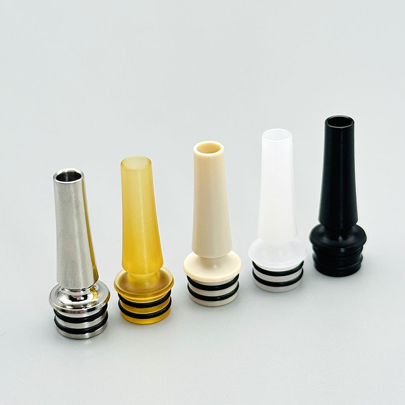 DIY 510 long drip tip PEI POM  - Diy Vape Electronics recension och pris