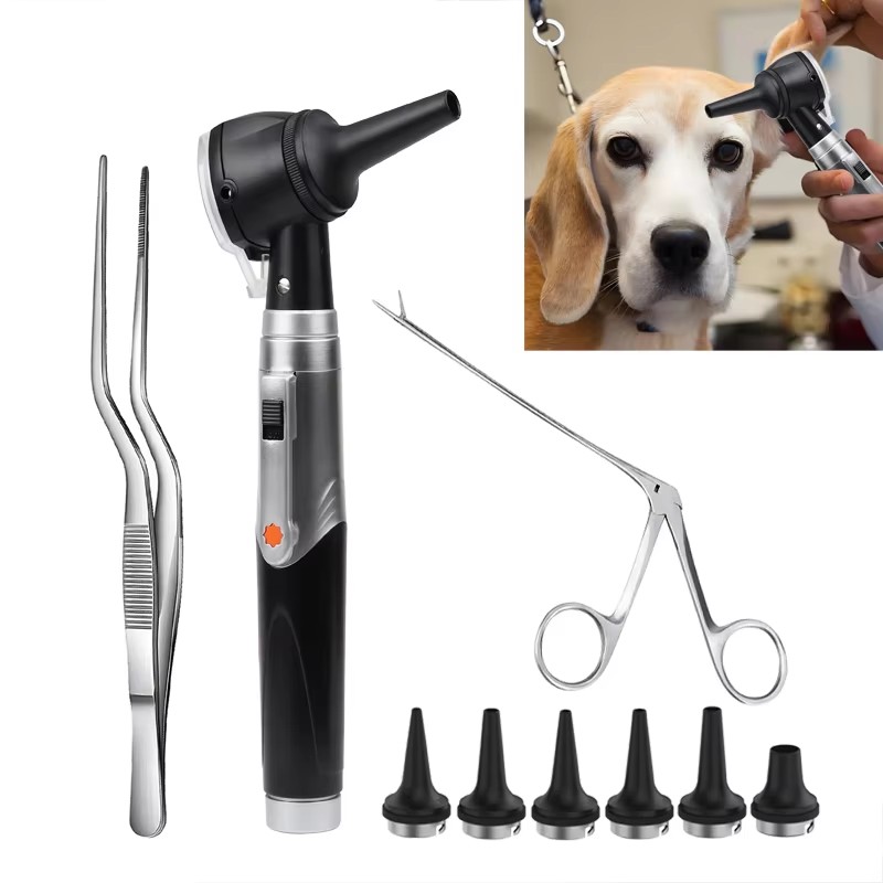 Medical Vet Animal Ear Endosco - Crocodile Clip Set recension och pris