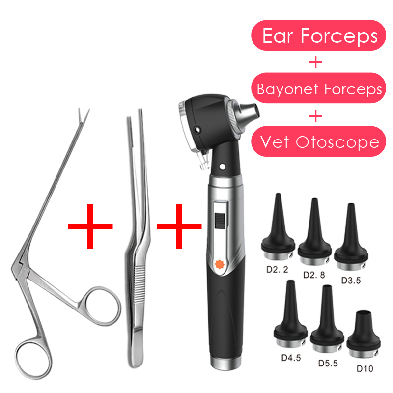 Medical Vet Animal Ear Endosco - Crocodile Clip Set recension och pris