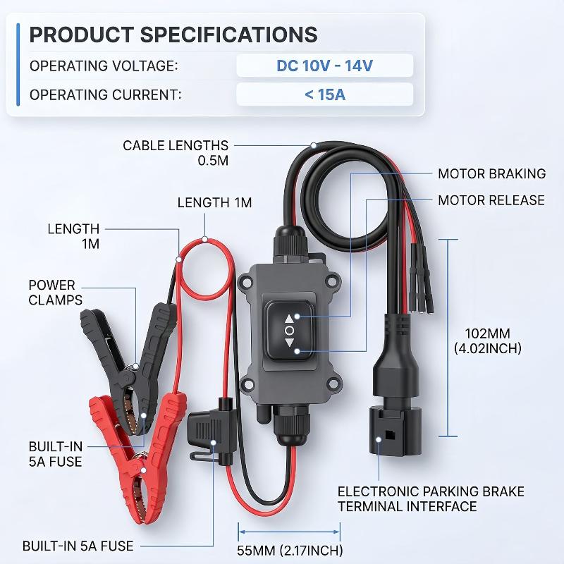 Car EPB Caliper Motor Release  - Diy Electronics Repair recension och pris