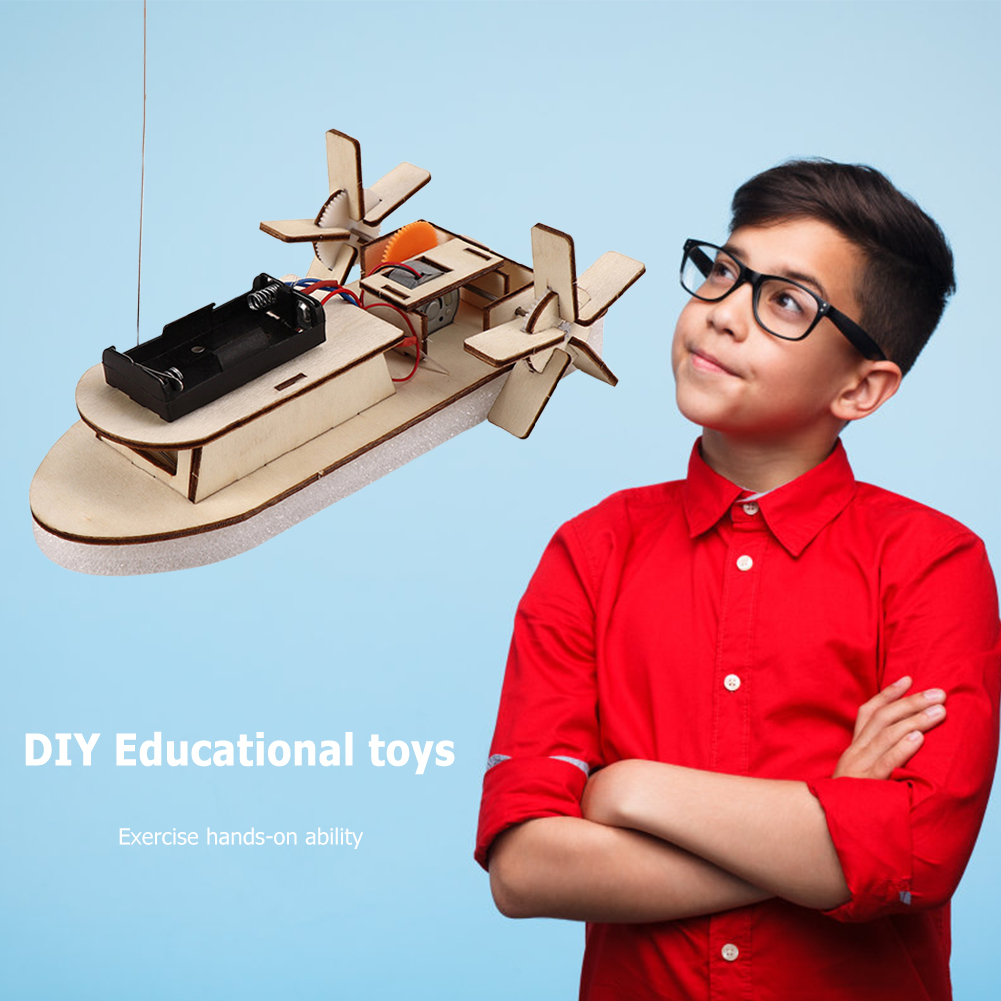 DIY Boat Model Science Toys Ki - Diy Kit Elektronik recension och pris