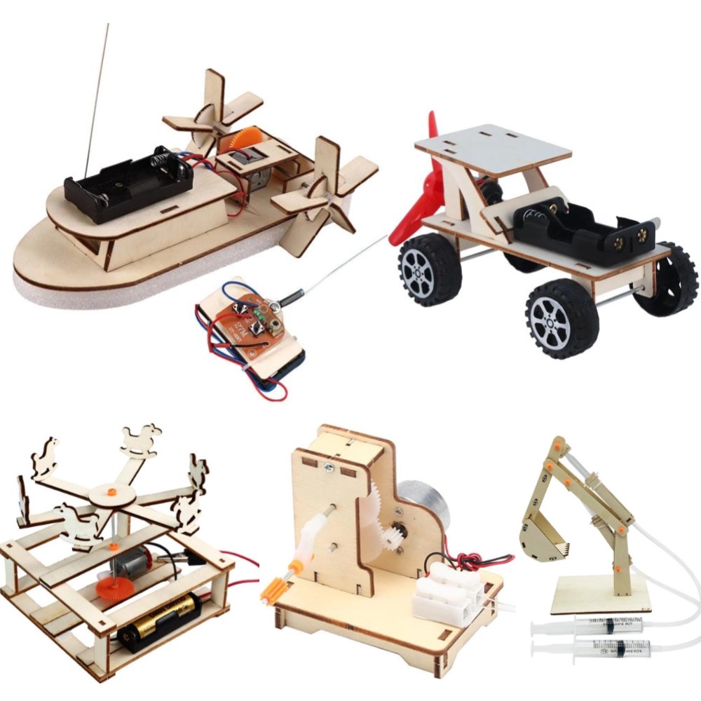 DIY Boat Model Science Toys Ki - Diy Kit Elektronik recension och pris