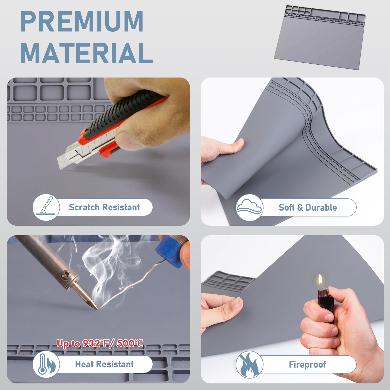 Magnetic Silicone Solder Pad 5 - Diy Electronics Repair recension och pris
