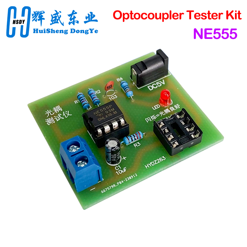 Optocoupler Tester Kit 555 App - Diy Electronics Workbench recension och pris
