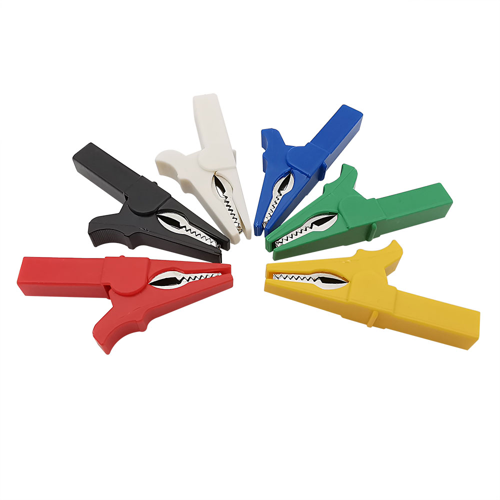 6Pcs/Lot 55mm Alligator Clips  - Crocodile Clip Set recension och pris
