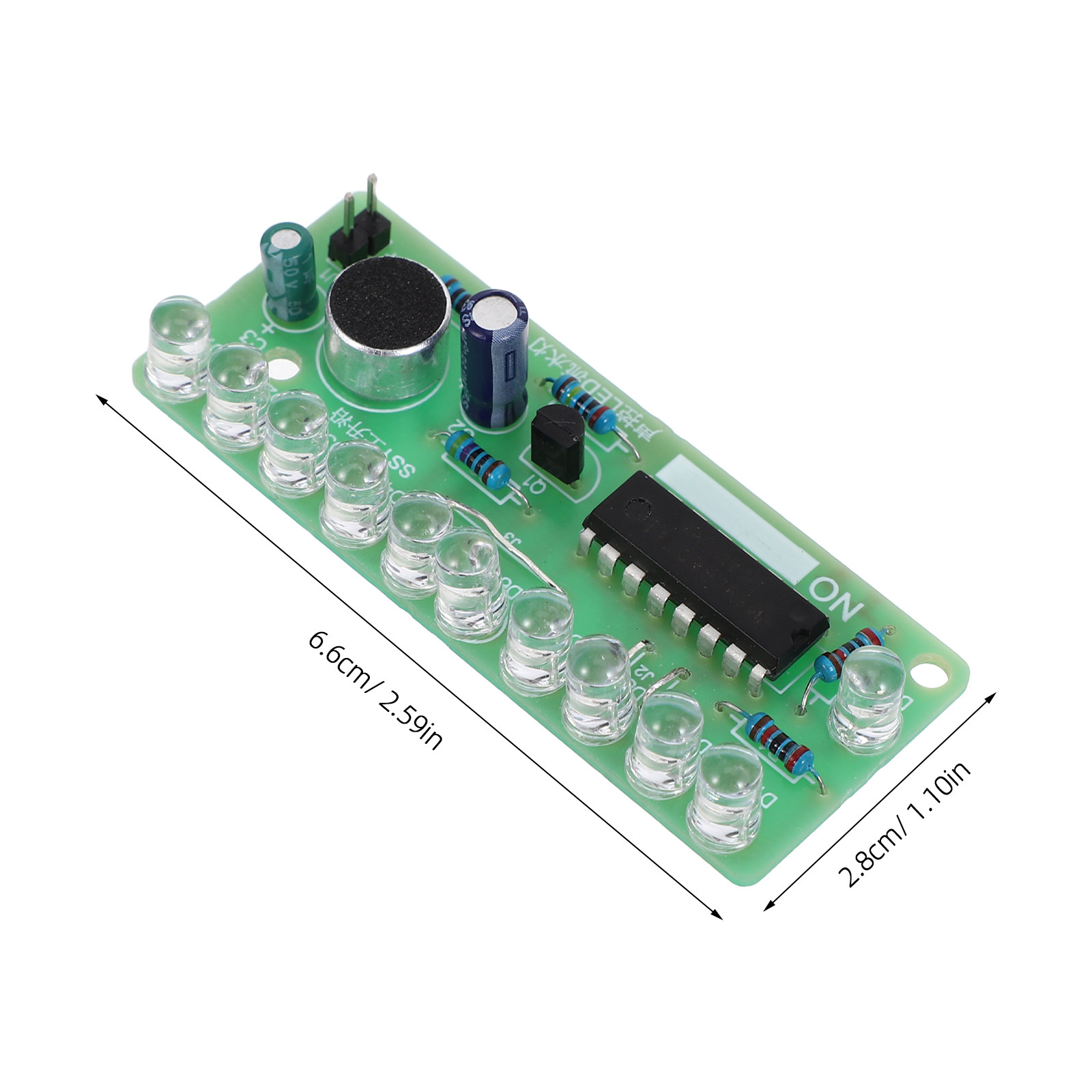 2Set Sound Controlled LED Flow - Diy Electronics Projects For Beginners recension och pris