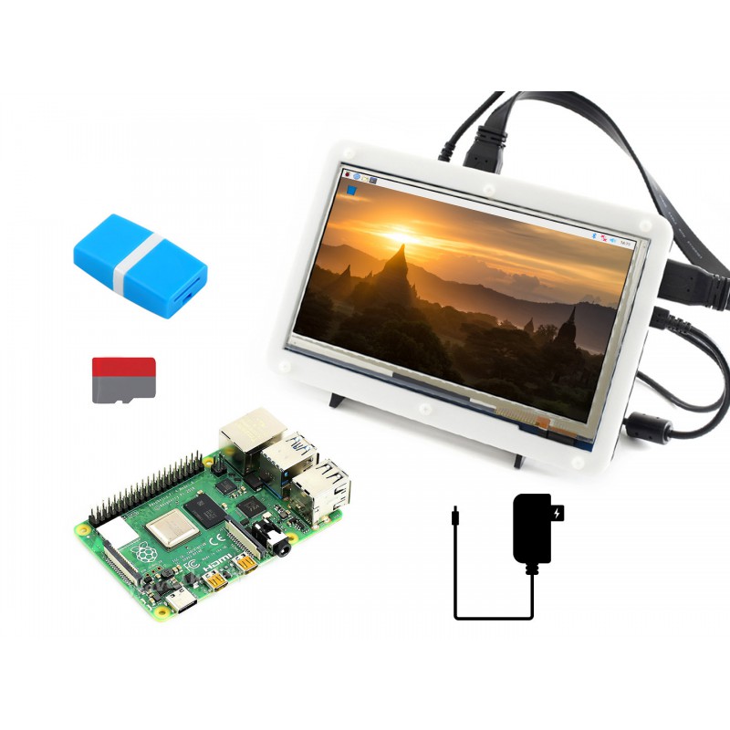 Raspberry Pi 4 Model B Display - Diy Electronics Case recension och pris