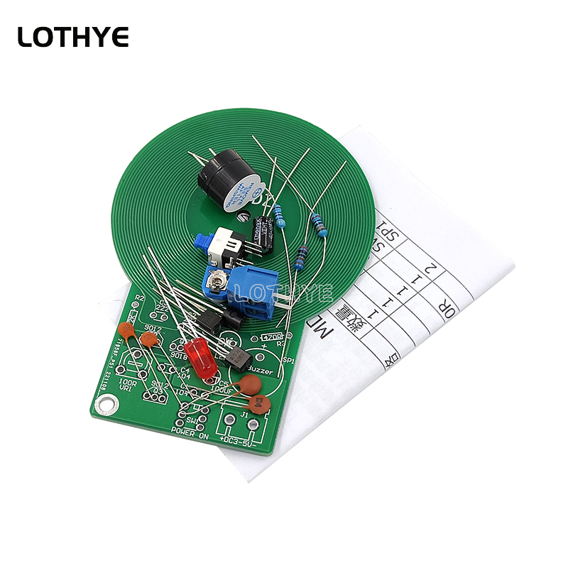 DC 3V-5V Metal Detector Kit DI - Diy Electronics Set recension och pris