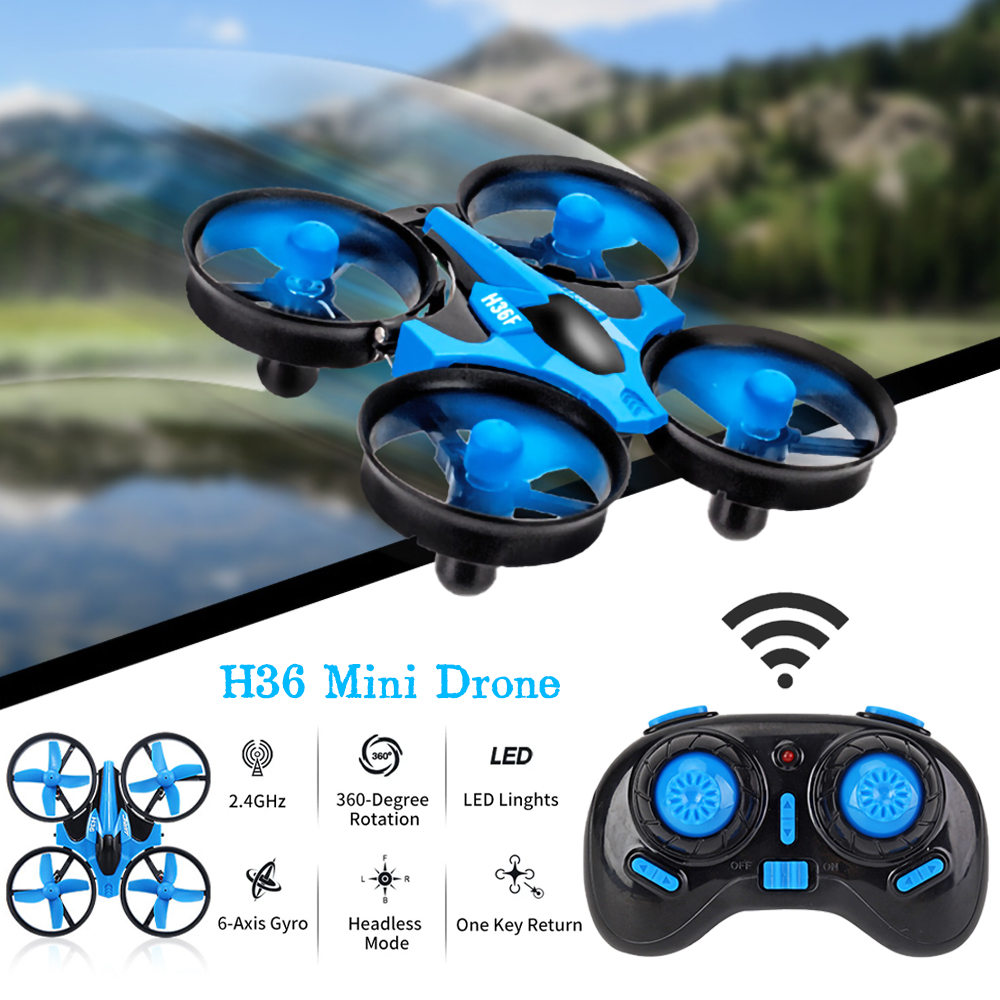 JJRC H36 Mini Rc Drone 4ch 6-A - Diy Drone Electronics recension och pris