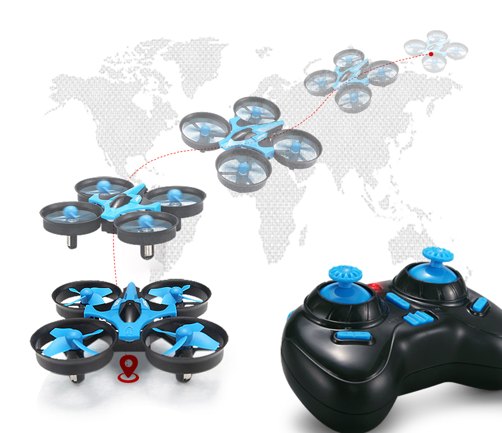 JJRC H36 Mini Rc Drone 4ch 6-A - Diy Drone Electronics recension och pris