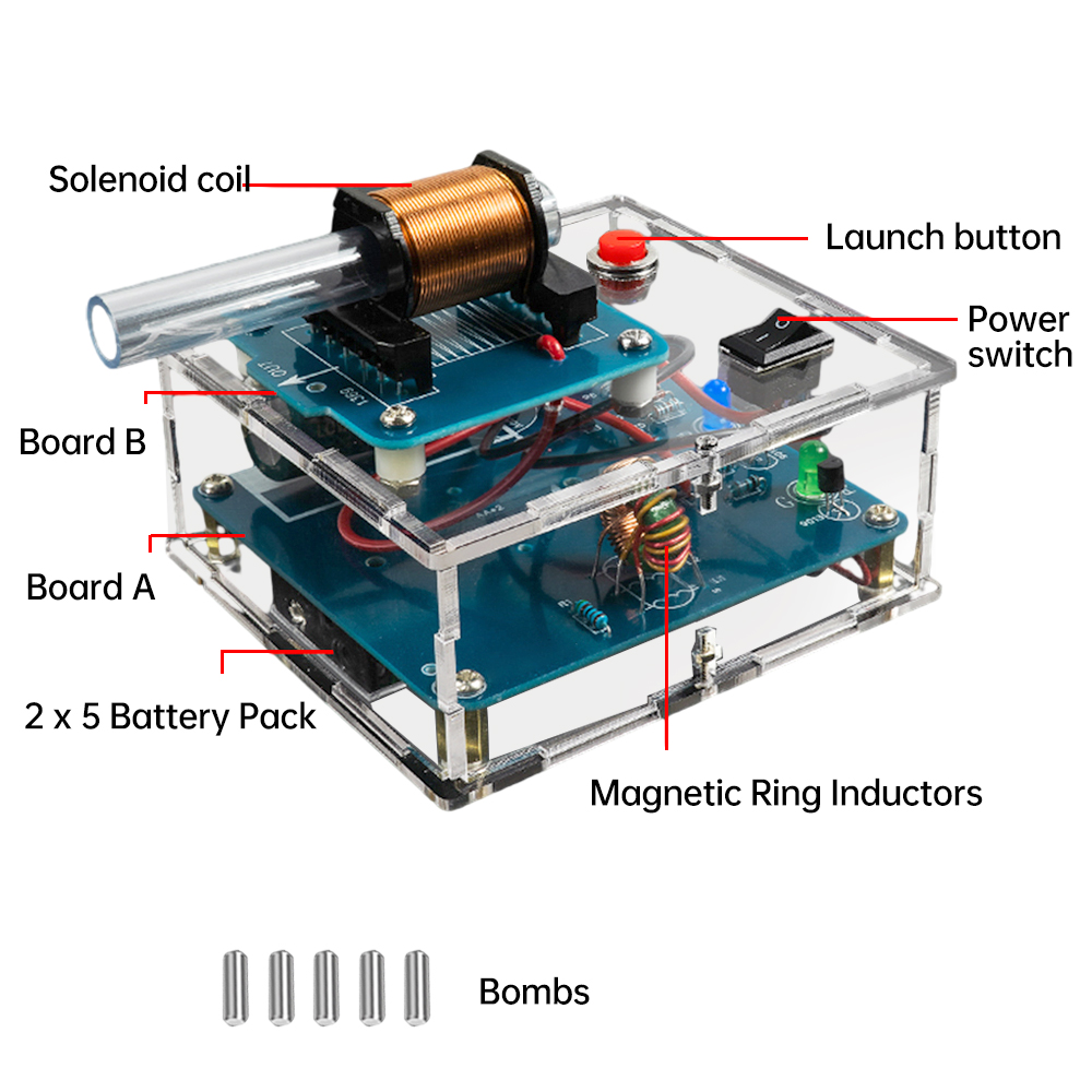 High Voltage Electromagnetic T - Diy Electronics Workbench recension och pris