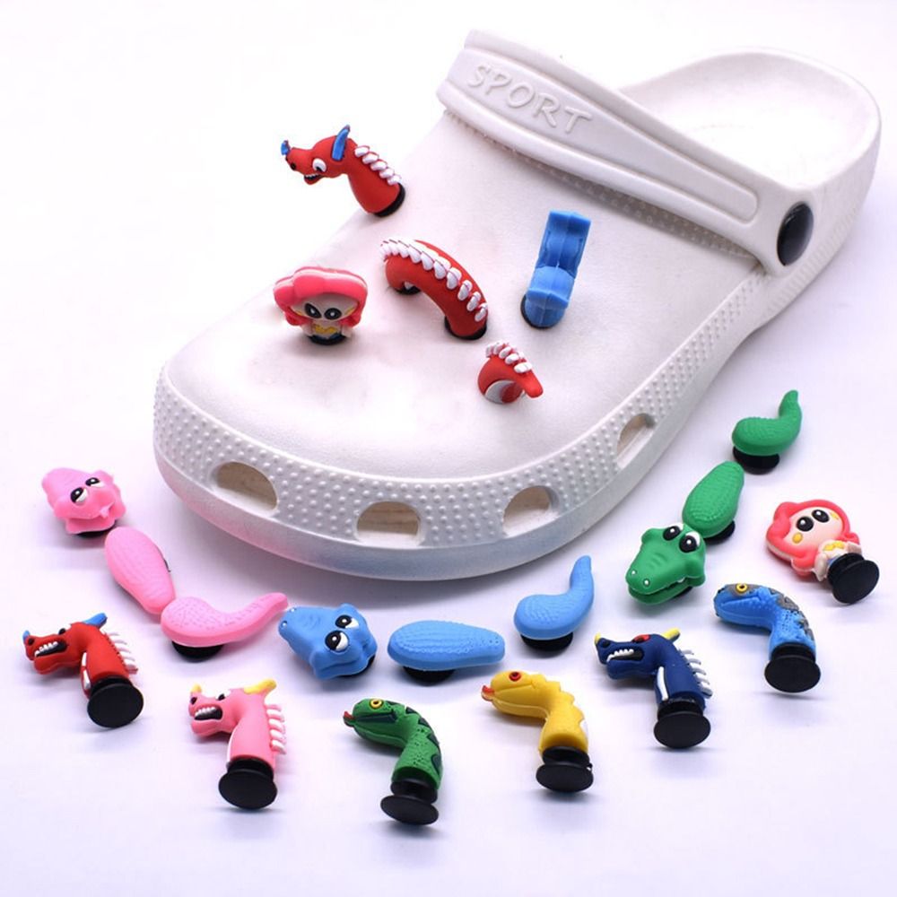3D Shoes Buckle Clip DIY Decor - Crocodile Clip Set recension och pris