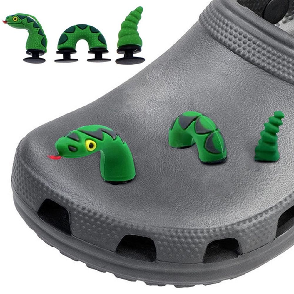 3D Shoes Buckle Clip DIY Decor - Crocodile Clip Set recension och pris