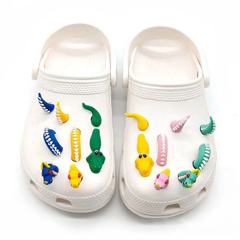 3D Shoes Buckle Clip DIY Decor - Crocodile Clip Set recension och pris