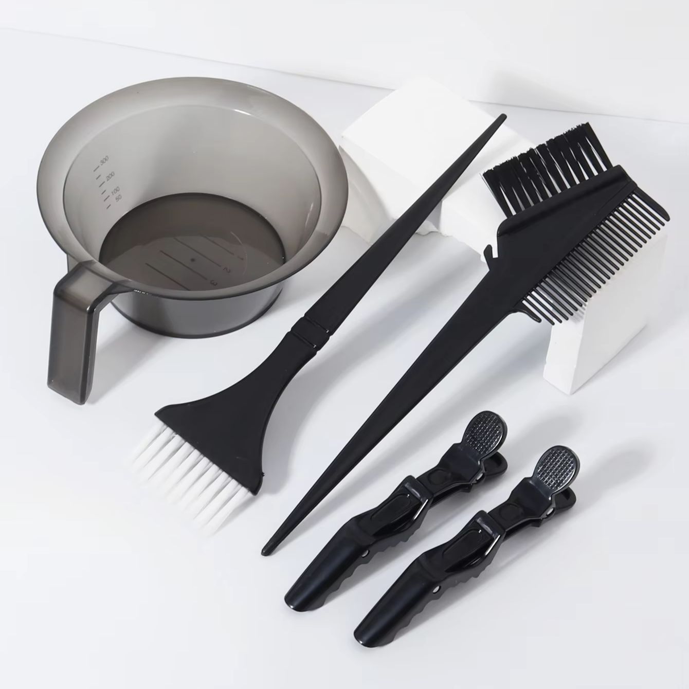 5pcs professional hair dye too - Crocodile Clip Set recension och pris