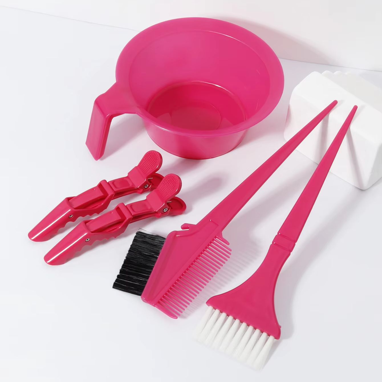 5pcs professional hair dye too - Crocodile Clip Set recension och pris