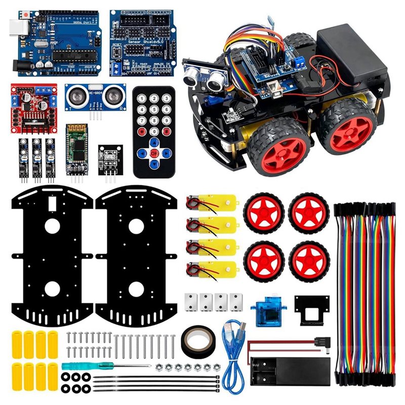 WOWFU-4WD Smart Robot Car Kit  - Arduino Uno Starter Kit recension och pris