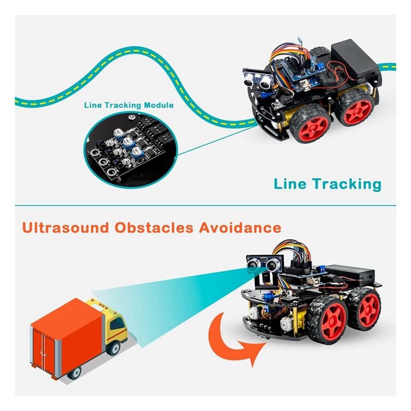 WOWFU-4WD Smart Robot Car Kit  - Arduino Uno Starter Kit recension och pris