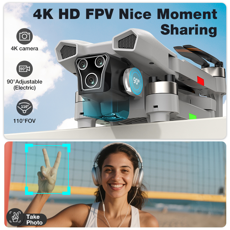 NEW Hot L017 Pro Drone Brushle - Diy Drone Electronics recension och pris