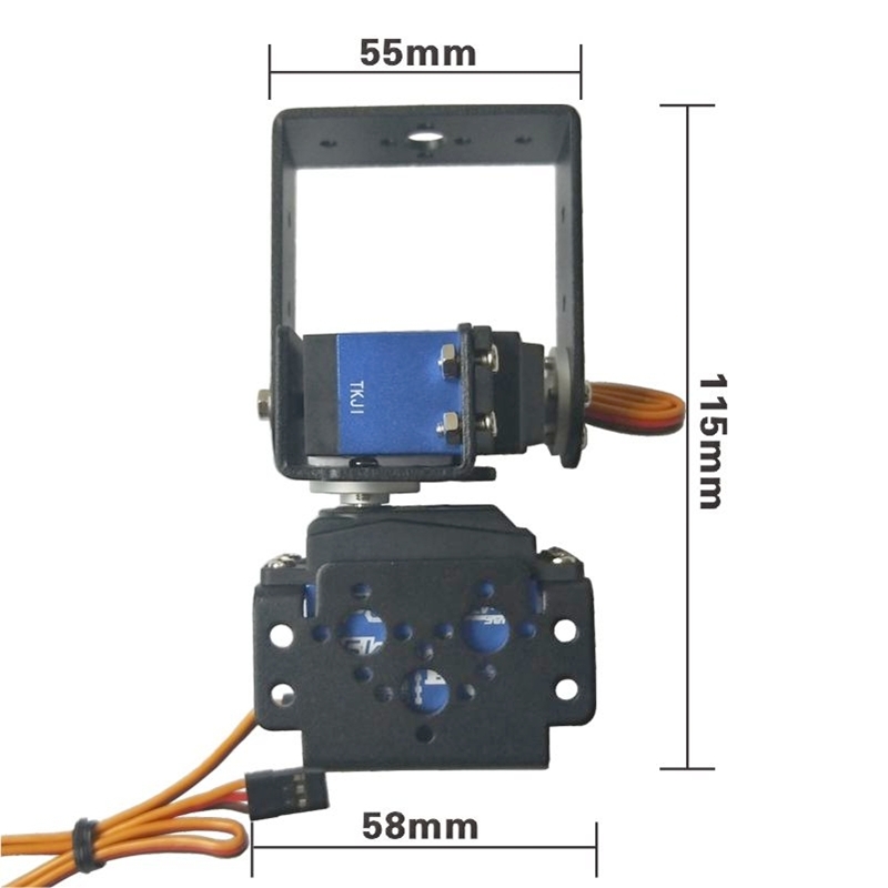 2 DOF Robotic Pan And Tilt Ser - Diy Kit Elektronik recension och pris
