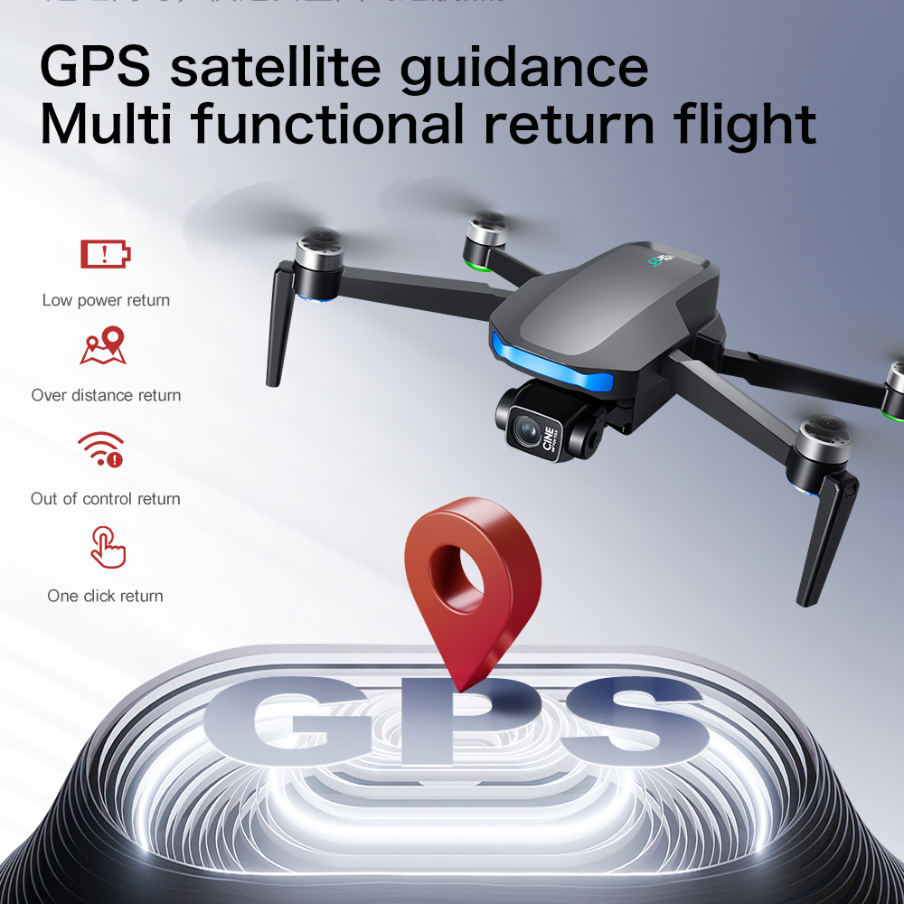 New S-X1 MAX Drone GPS 8K Prof - Diy Drone Electronics recension och pris