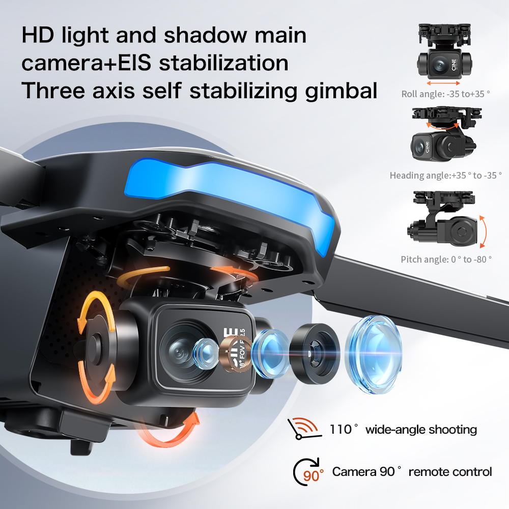 New S-X1 MAX Drone GPS 8K Prof - Diy Drone Electronics recension och pris