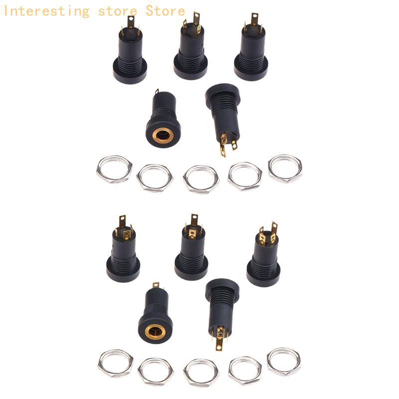 5Pcs 3.5Mm Music Video Jacks S - Diy Audio Electronics Kit recension och pris