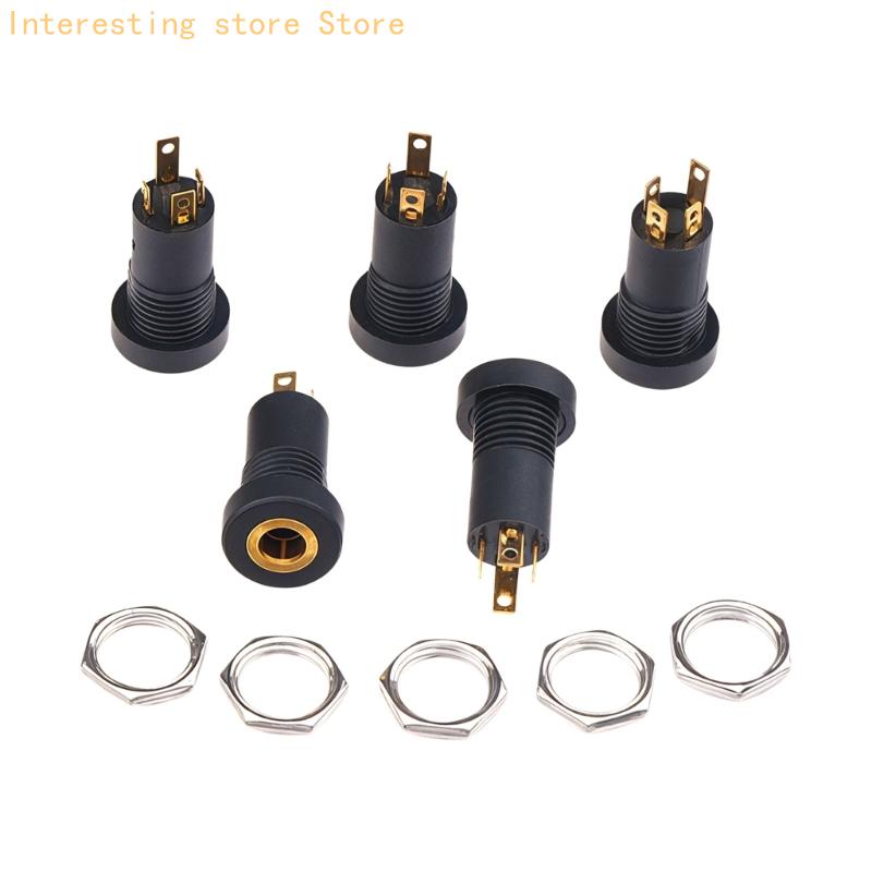 5Pcs 3.5Mm Music Video Jacks S - Diy Audio Electronics Kit recension och pris