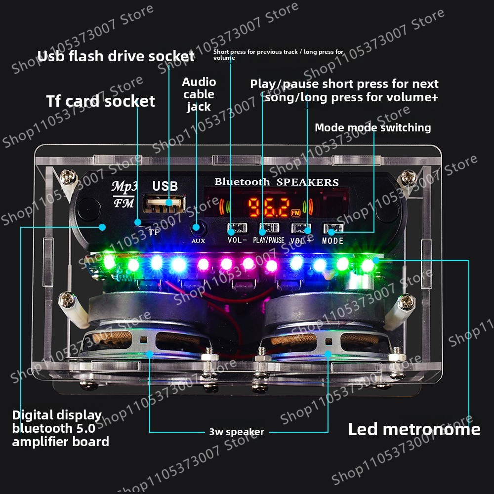 Radio Audio DIY Kit, Power Amp - Diy Audio Electronics Kit recension och pris
