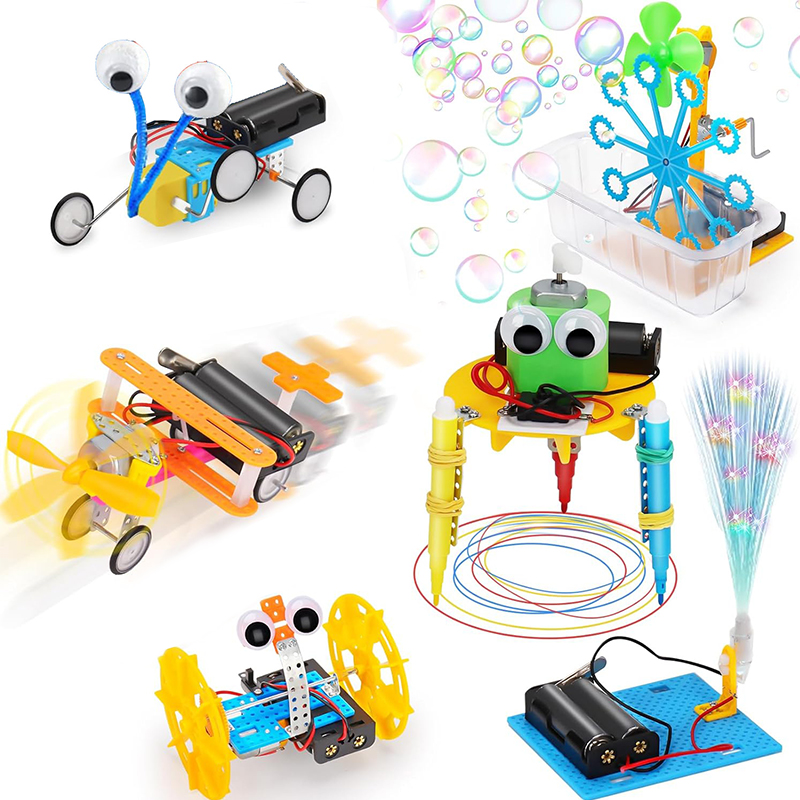 6in1 DIY Science Toys Building - Diy Electronics Projects For Kids recension och pris